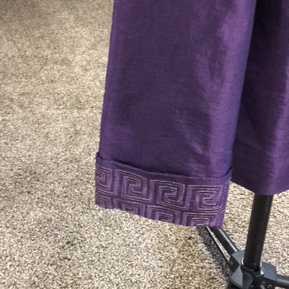 Mirasol size M Nehru collar jacket w embroidered front and sleeves. Like New!! - Picture 5 of 10